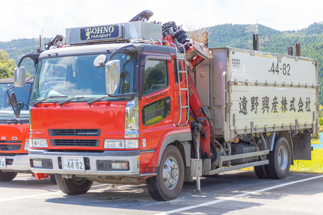 グラップル付箱車　(総重量16ｔ)